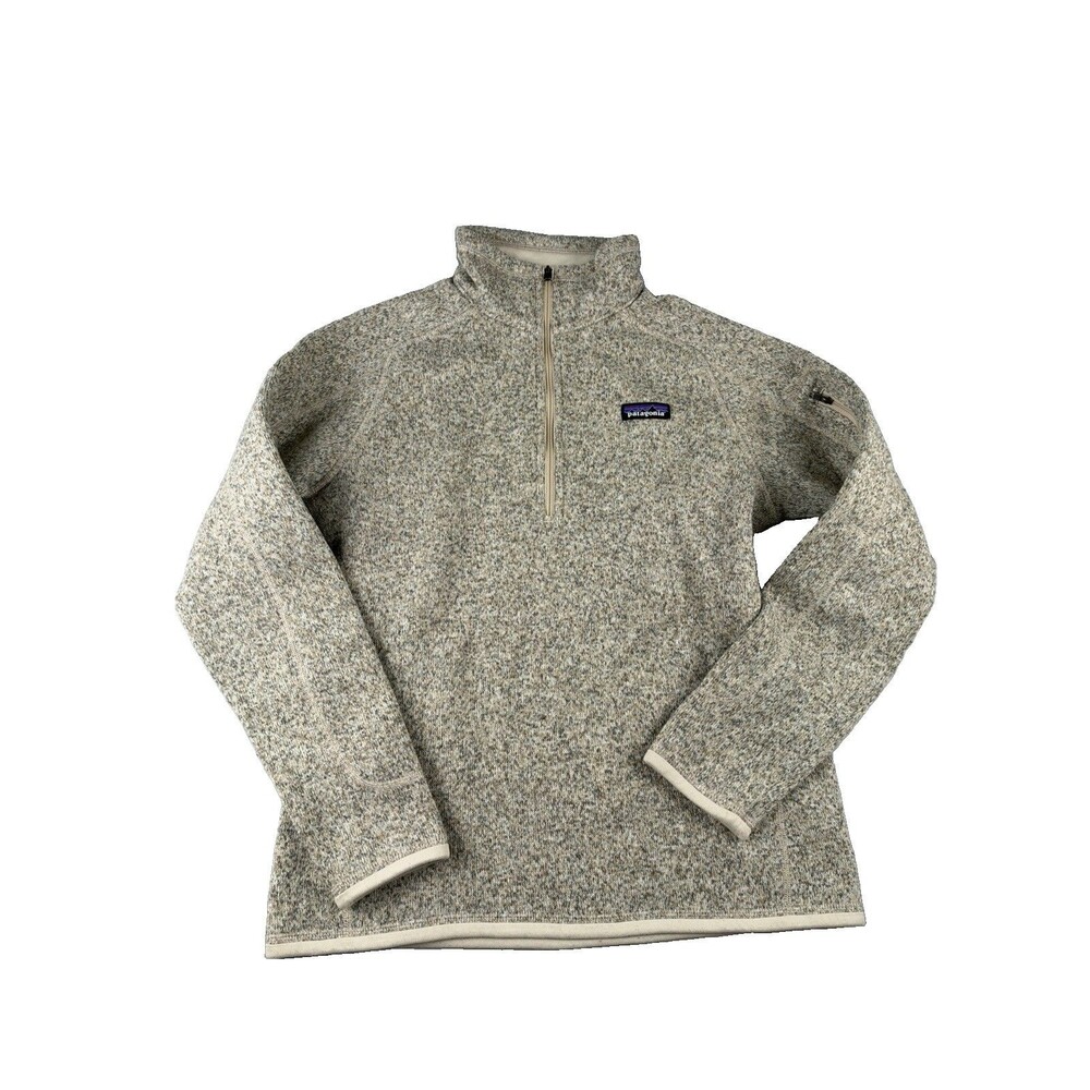 Patagonia Women Better Sweater 1/4 Zip Pullover Size Medium